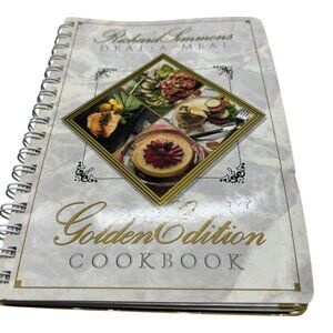 Robert Simmons Golden Edition Spiral-Bound Cookbook 1990 English paperback READ